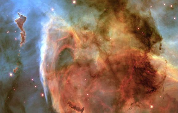 Colorful Clouds Of Carina