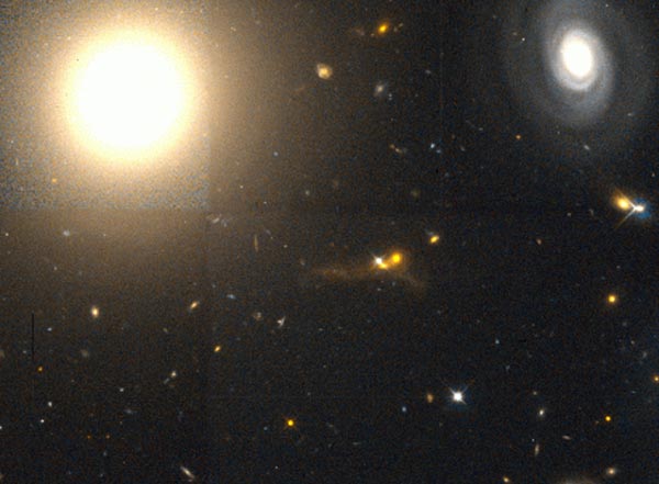Elliptical Galaxy NGC 4881 in Coma