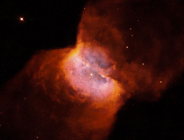 NGC 2346: планетарная туманность в форме бабочки