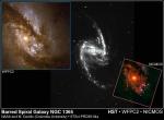 NGC 1365: спиральная галактика с перемычкой