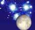 Покрытие Луной рассеянного звездного скопления Плеяды