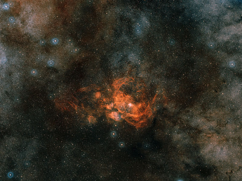 Область звездообразования NGC 6357