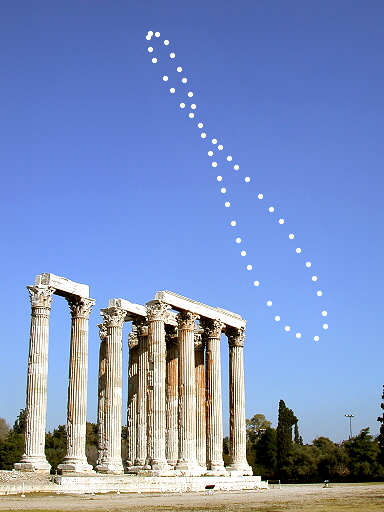The Analemma and the Temple of Olympian Zeus