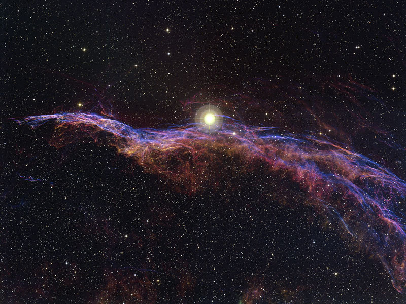 NGC 6960: туманность Ведьмина Метла