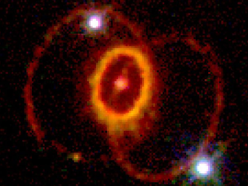 The Mysterious Rings of Supernova 1987A