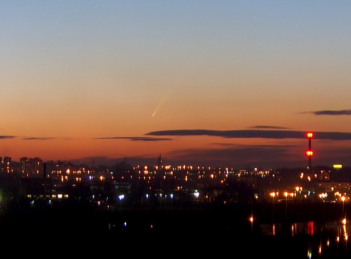 Comet Over Krakow