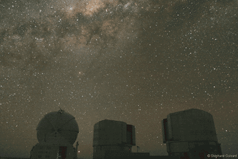 The Milky Way Over Paranal