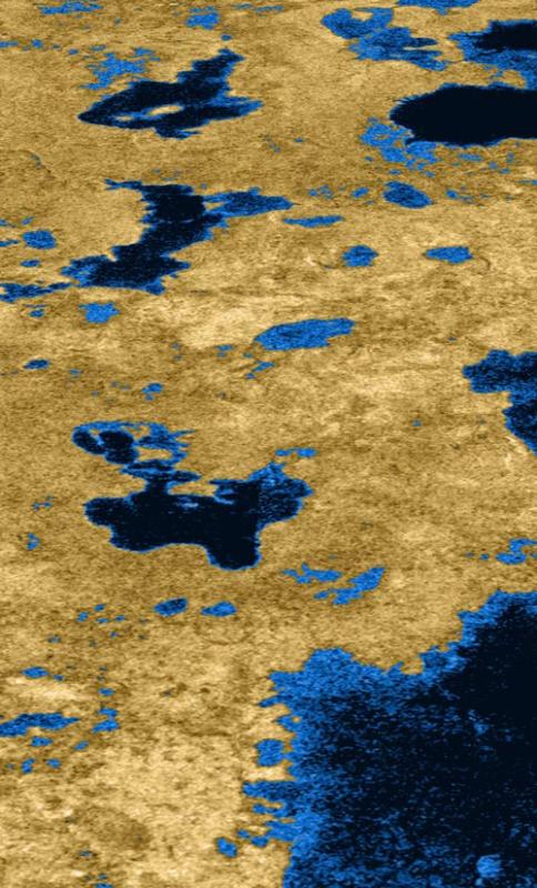 Liquid Lakes on Saturns Titan