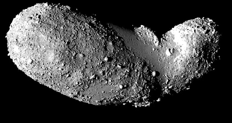 Smooth Sections on Asteroid Itokawa