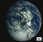 Вращающаяся Земля: вид с "Галилео"