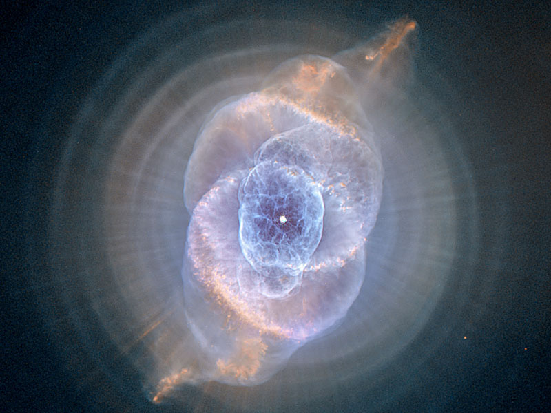 The Cats Eye Nebula from Hubble