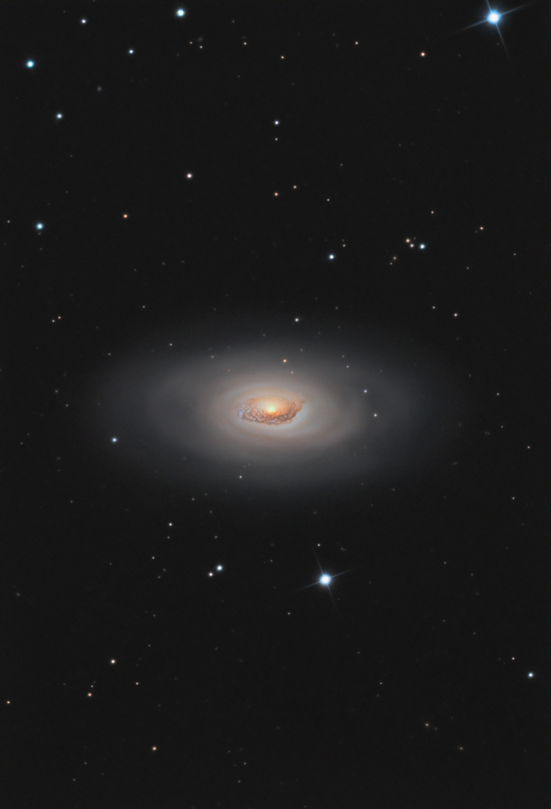 M64: galaktika Podbityi Glaz