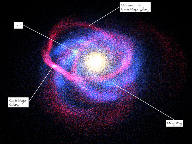 Карликовая галактика в Большом Псе: ближайшая к нам