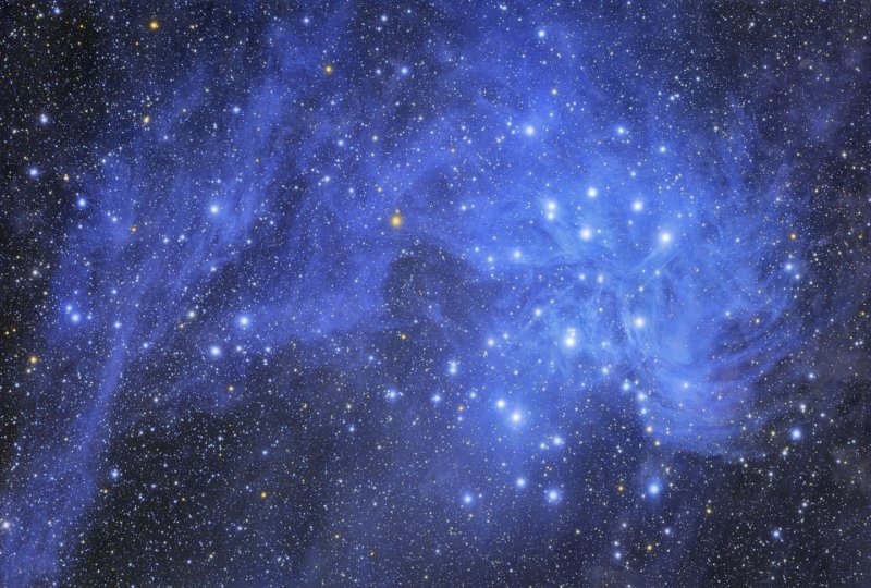 Pleiades and Stardust
