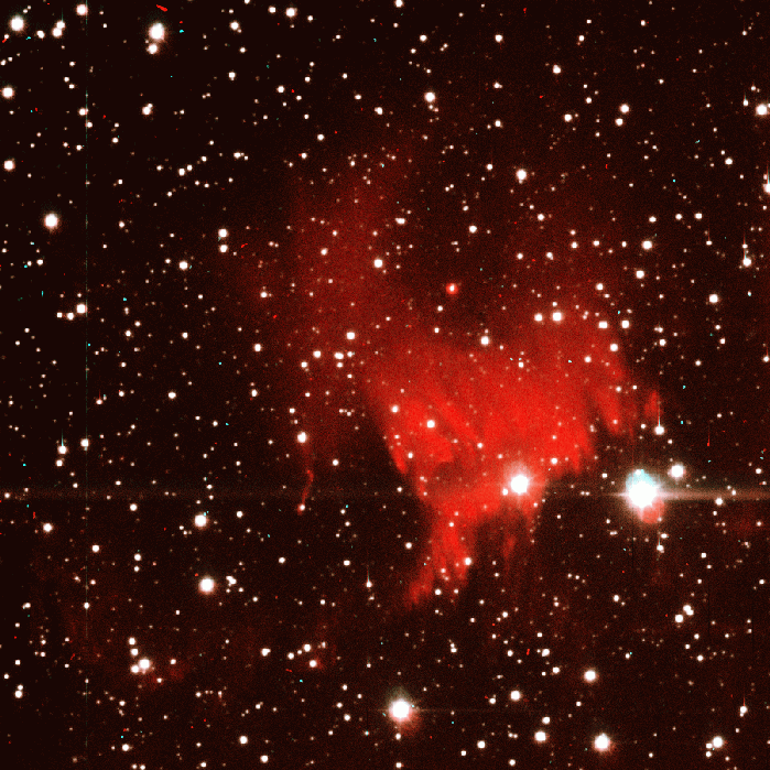 Nebula Nova Cygni Turns On