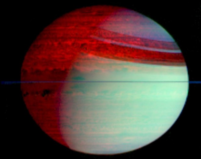Saturn s Infrared Glow