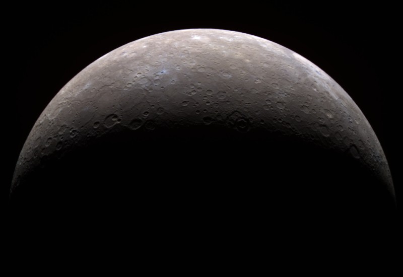 Crescent Mercury in Color