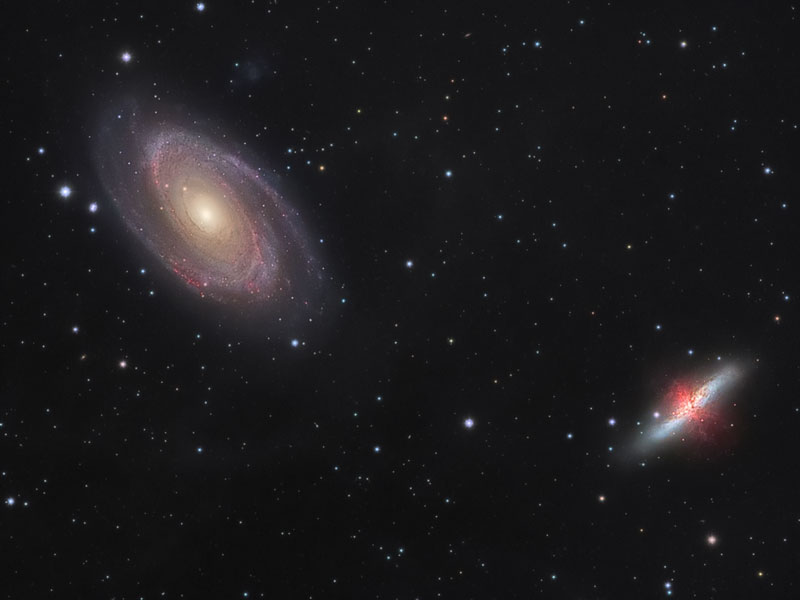 Galaxy Wars: M81 versus M82