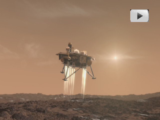 Phoenix Lander Arrives at Mars