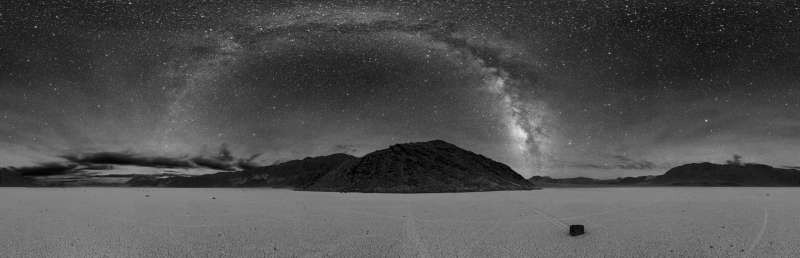 A Dark Sky Over Death Valley
