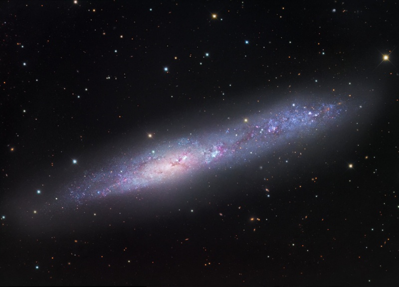Irregular Galaxy NGC 55
