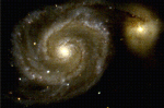 M51: galaktika Vodovorot