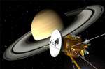 Открытие нового спутника Сатурна аппаратом Кассини.