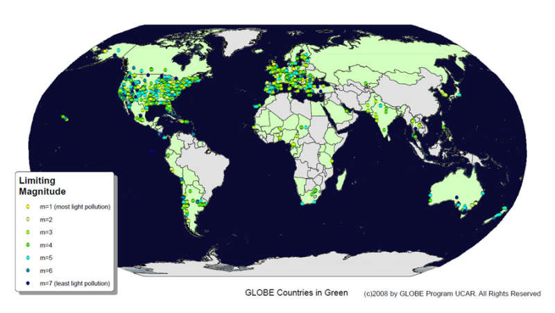 GLOBE at Night: Help Track Light Pollution