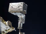 Голова астронавта модернизирована во время космической прогулки