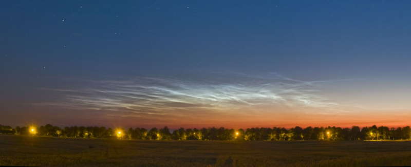 Noctilucent Clouds Over Germany
