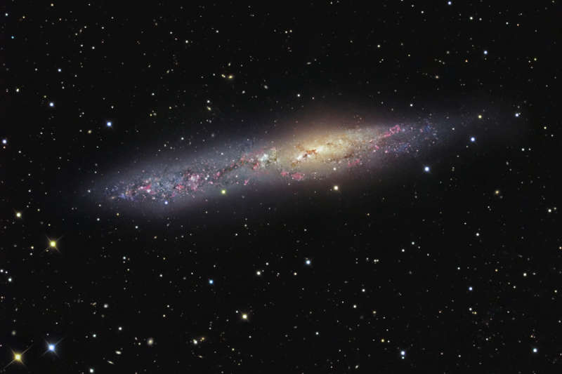Irregular Galaxy NGC 55