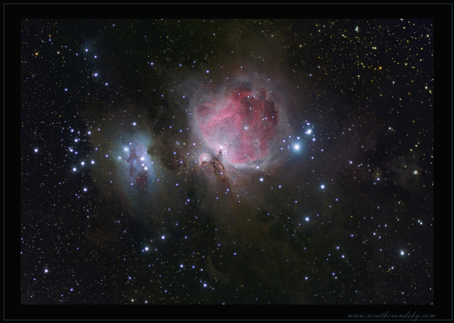 Classic Orion Nebulae