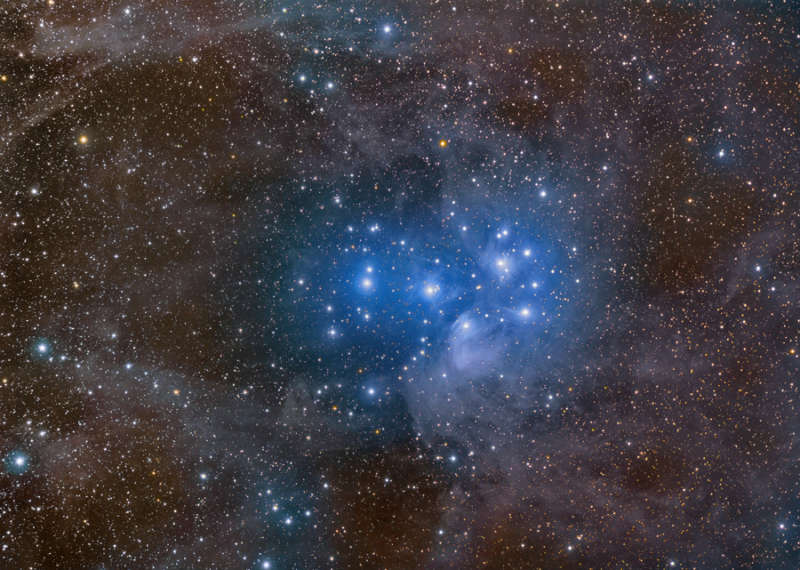 Pleiades and Stardust