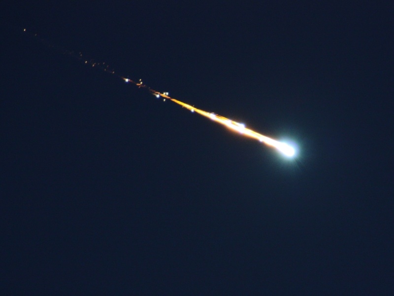 Fireball Meteor Over Groningen