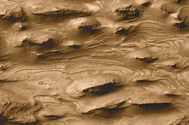 Слоистый Марс &mdash; древний водяной мир?