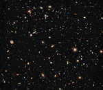 Инфракрасное сверхглубокое поле Хаббла: рождение галактик