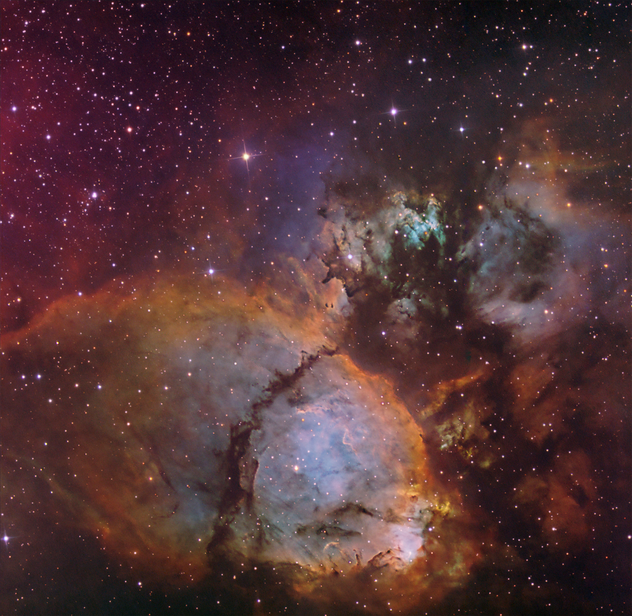 The Colors of IC 1795