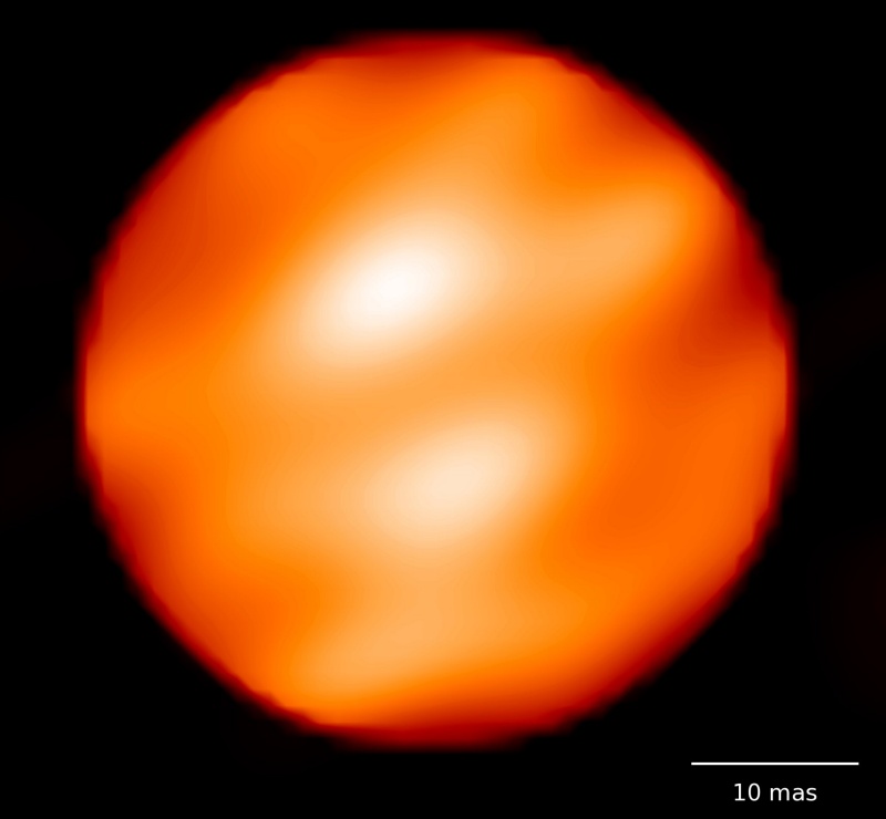 The Spotty Surface of Betelgeuse