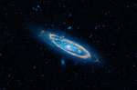 Infrakrasnaya Andromeda co sputnika WISE