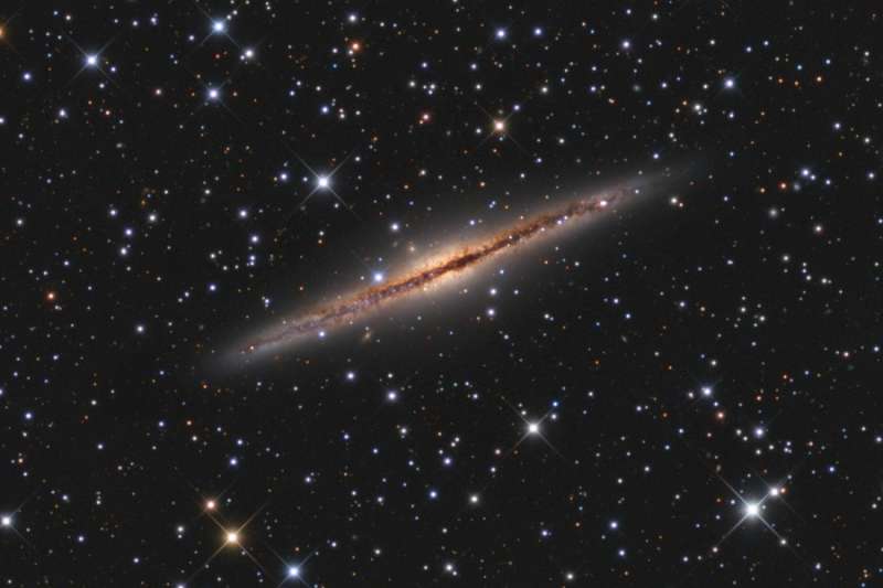 Edge on Spiral Galaxy NGC 891