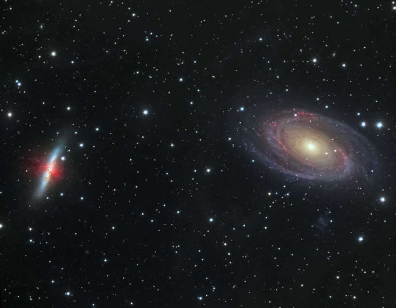 Galaxy Wars: M81 versus M82