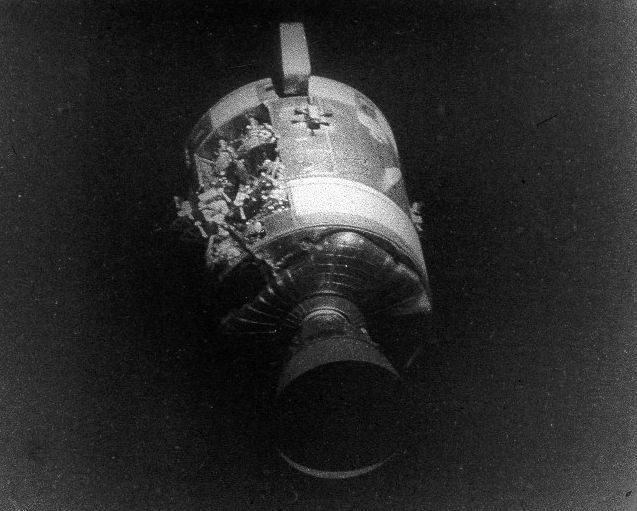 Damage to Apollo 13