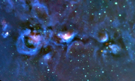 NGC 6334: туманность Медвежья лапа