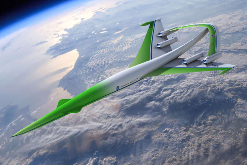 Concept Plane: Supersonic Green Machine