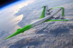 Концептуальный самолёт: зелёная сверхзвуковая машина