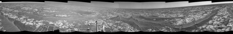Rolling Across the Rocky Plains of Mars