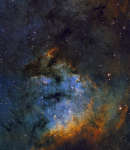 NGC 7822 v sozvezdii Cefeya