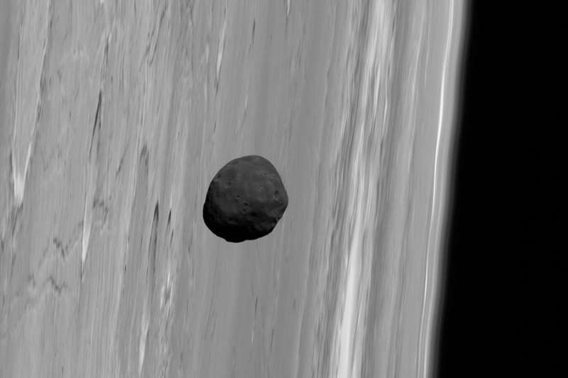 Martian Moon Phobos from Mars Express