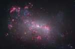 NGC 4449: маленькая галактика крупным планом