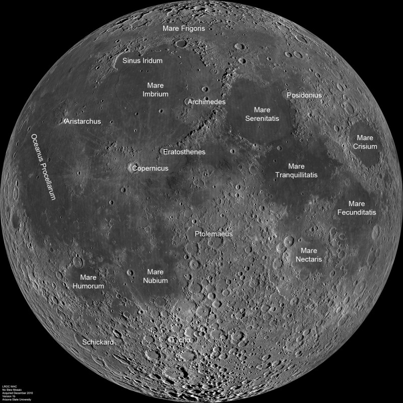 Видимая сторона Луны